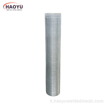 mesh in galvanizzato a maglie di filo saldato